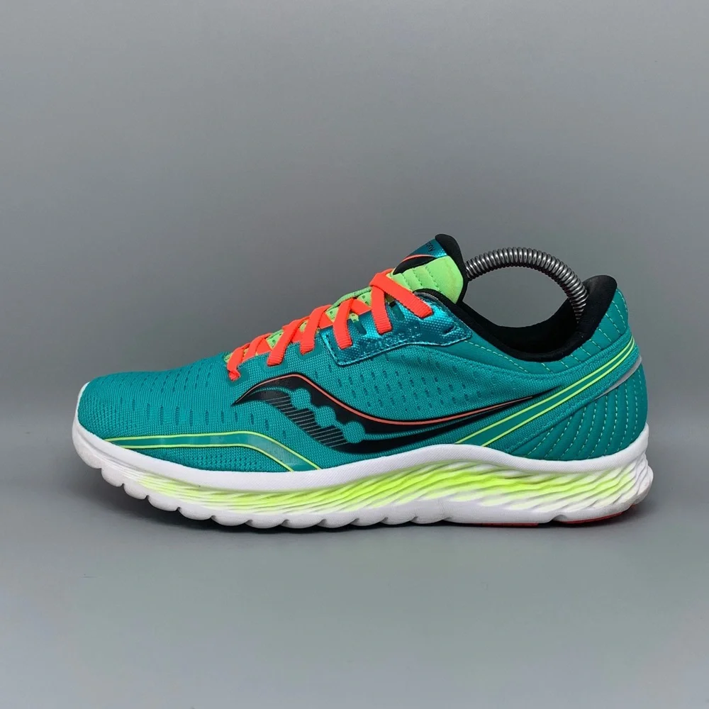 Saucony Kinvara 11 Teal Orange  Running Shoes‎ S20551-10 Men’s Sz 8 Women's 9.5